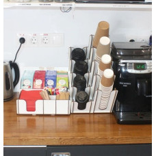 Органайзер 2 шт набор для самообслуживания для чайный пакетиков салфеток одноразовых станканов