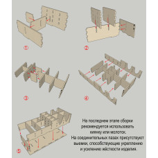 Органайзер для крышек мешалок салфеток сахара на барную стойку