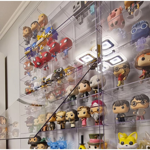Стеллаж из органического стекла для коллекции кукол Funko Pop  Полка для коллекционера