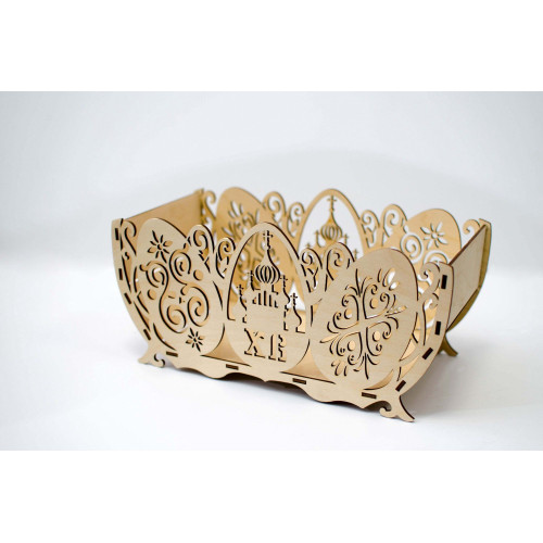 Корзина пасхальная для яиц Праздничный стол