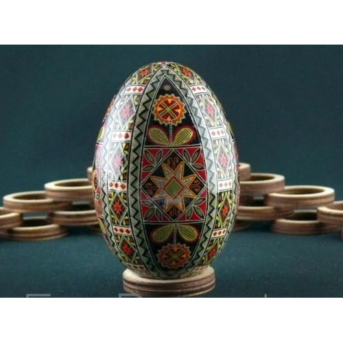 Подставки колечки 12шт Пасхальные яйца