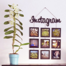 Фоторамка панно для фотографий страничка инстаграм
