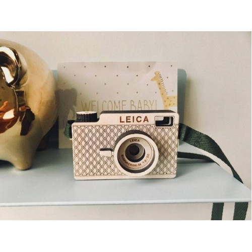 Деревянный фотоаппарат Leica  Игрушечный детский фотоаппарат из дерева 