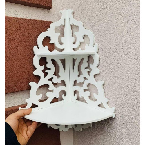 Полка для икон иконостас 50*25 см в угол под иконы